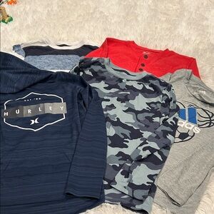 Boys Long Sleeve Shirts Bundle